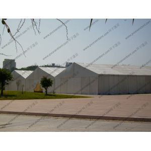 China Large Temporary Warehouse Tent 20m 30m Width Waterproof For Outside Industrial Storage on sale