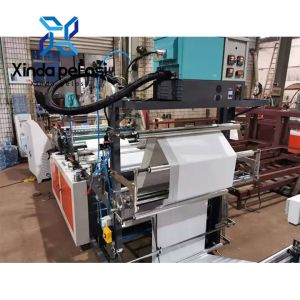 Double Inner Paper Courier Bag Making Machine 220V Easy To Operate