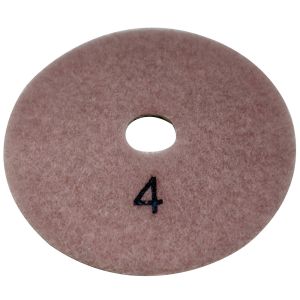Marble Granite Bassalt Travertine Quartz 4 Step Flexible Polishing Pads Wet