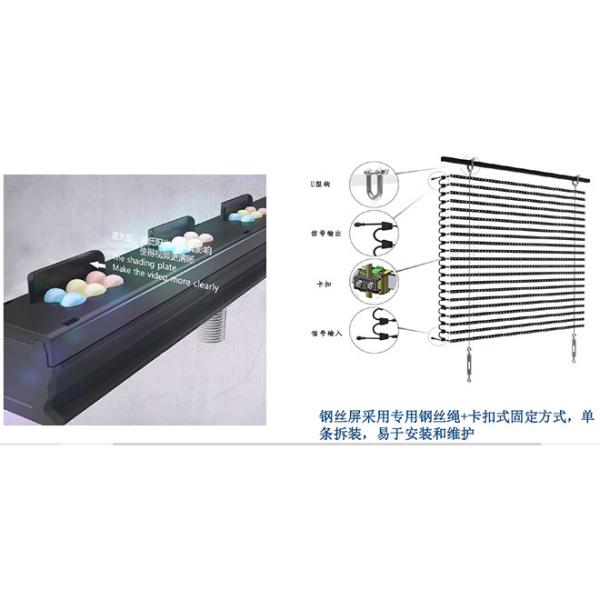 Quality Lightweight LED Pixel Display , Led Wall Pixel Pitch IP65 Waterproof Facade wholesale