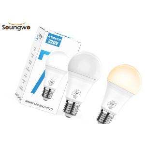 Smart Light Bulbs Bluetooth Voice Control DIY Color And Brightness