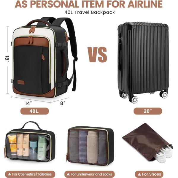 40L Carry On Weekender Overnight Luggage Custom Travel Bag