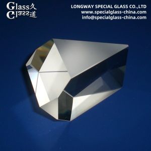 Custom UV Fused Silica Optical Prism For Rainbow Generator Optical Interferomete