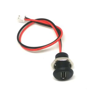 Custom Cable Mount USB Type C Jack Socket Threaded Panel Mounting USB C Female