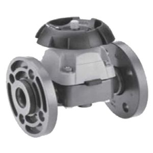 China +GF+ PVC-U/317 PTFE Manual Diaphragm Valve Flanged Connection d50 DN40 – Industrial Fluid Control Solution for Precision Operations on sale