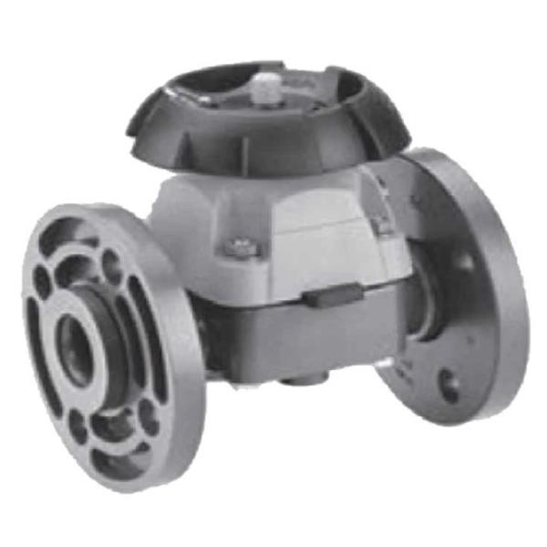 Quality +GF+ PVC-U/317 PTFE Manual Diaphragm Valve Flanged Connection d50 DN40 – Industrial Fluid Control Solution for Precision Operations wholesale