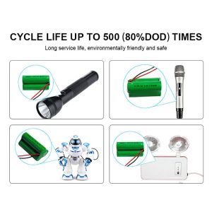 3.6v 1700mah Nickel Rechargeable Battery NiMH Rechargeable AA