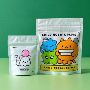 Child Safety Lock Composite Packaging Bags FDA-Compliant For Nutraceuticals &