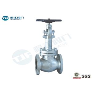 F304 Cryogenic Globe Stop Valve BS 1873 Class 150LB For Liquefied Natural Gas