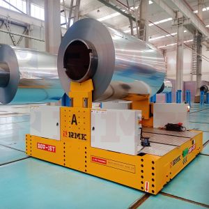 Coil Transportation Heavy Load Electric Coil Handling Cart