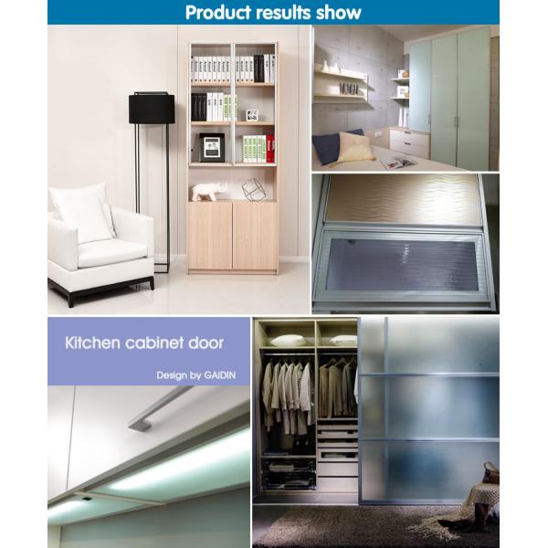 aluminum hardware extrusion profile kitchen kitchen cabinet decorative aluminum extruded frame