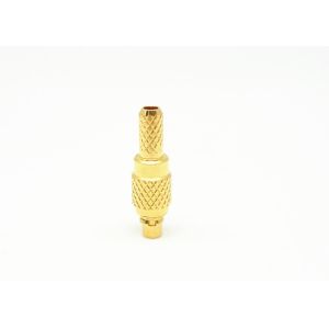 Male Plug Staight Crimp MMCX RF Connector 500 Cycles Durability MMCX-J3