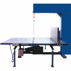 Manual Precision Sponge Cutting Machine 1.74KW for Square Foam Block Cutting