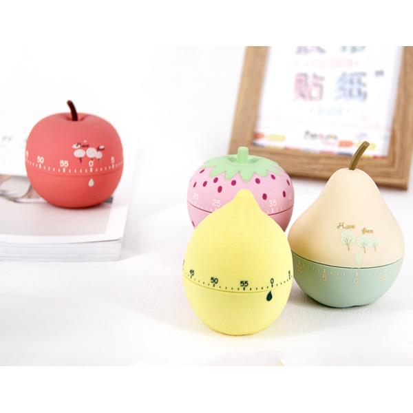 Quality Kingda Fruit Shape 60 Minute Kitchen Timer , ABS ODM cute countdown timer wholesale