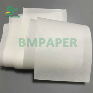 500mm Roll Width 30gsm 35gsm White MG Kraft Paper For Wrap Sandwiches