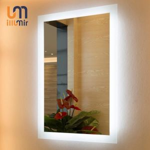 Decoration Illuminated Dressing Room Mirrors Wall Mounted Customized