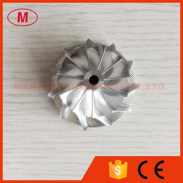 Quality GT15-25 436131-0002 38.62/52.19mm 11+0 Blades high performance billet compressor wheel wholesale