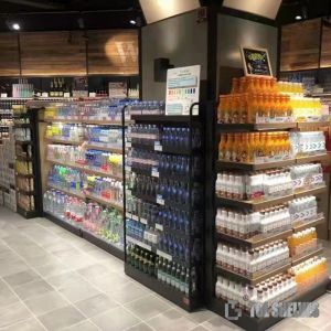 Gondola Supermarket Shelf Rack Cold Rolled Steel Material For Sale Grocery