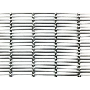 China Plain Weave Stainless Steel Architectural Mesh 2.6kg/M2 For Stair Railing Systems on sale