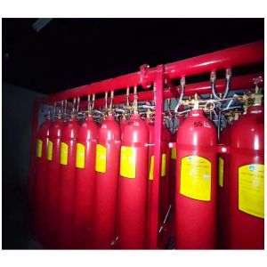 Non Flammable IG541 Gas Fire Fighting System With Nitrogen Argon And CO2