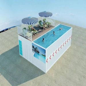 Modern Design Style Custom Made 3 Bedroom Prefab Container House for Villa and