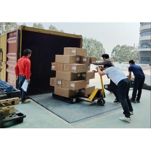 20T Mechanical Loading Dock Leveler Warehouse Blue Giant Dock Leveler