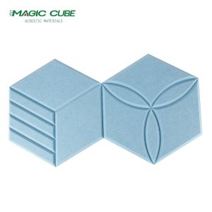 Cheap Interior Decoration Acoustic Polyester Fiber Sheets For Wall And Ceiling for sale