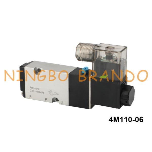 Quality 4M110-06 Airtac Type 5/2 Way Namur Mount Solenoid Valve wholesale