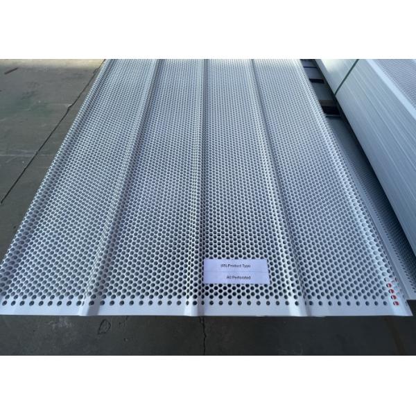 5Meters Length 10mm Hole Size 5Peaks White Color Powder Wind Protection Screen