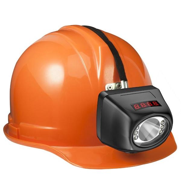 IP68 Rechargeable Mine Headlamp KL4.5LM Digital Cordless LED Miner Lamp From