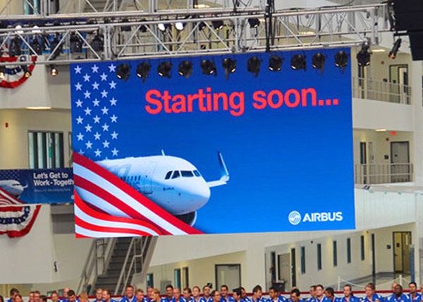 SMD1921 P3.2mm Stage Rental Led Display , Full Color Led Video Display Board 3,840Hz