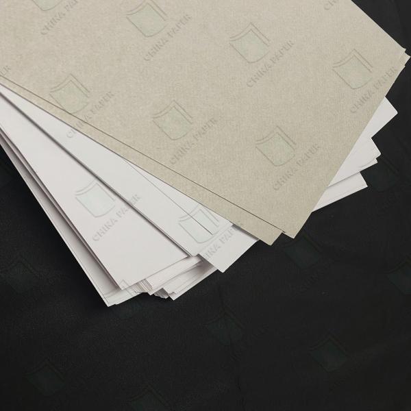 Quality AA / AAA Grade White Clay Coated Duplex Board 230gsm In Sheet or roll 880mm wholesale