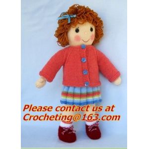 The New Design of The animal hand knitted, Crochet Stuffed Toy Doll,knitting