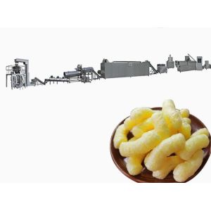 Low consumption Snacks Food Puff Extruder Machine / puff maker machine