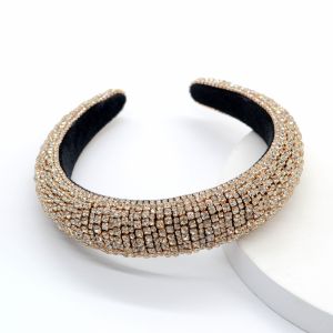 Bling Twist Mulberry Silk Headband Wrap For Christmas Gift