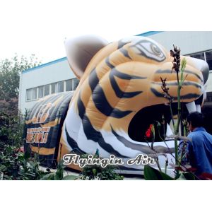 Customized Inflatable Tiger Channel Inflatable Tunnel for Advertisement and