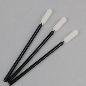 113mm Polypropylene Handle Lint Free Cleanroom Foam Swabs
