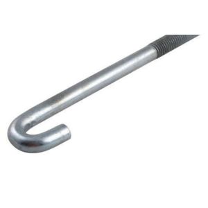 M4 M16 Carbon steel L & J Hook Bolt with nut washer Class4.8 grade 8.8 Zinc