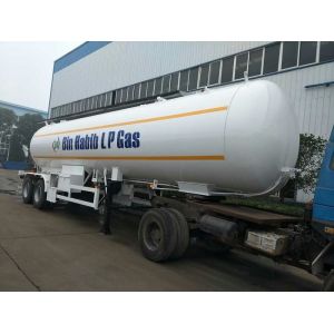 18MT LPG Tanker Truck Trailer Customized 2 Axle Gas Transport Semi Trailer