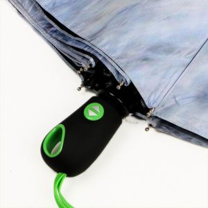 Printable Auto Open And Close Umbrella , Custom Automatic Foldable Umbrella