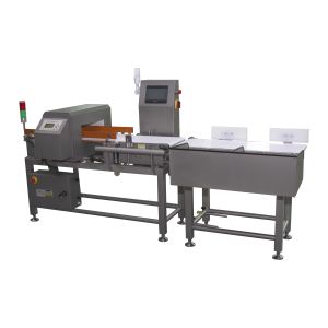 Processing Easy Operation High Speed Combo Metal Detector Checkweigher For