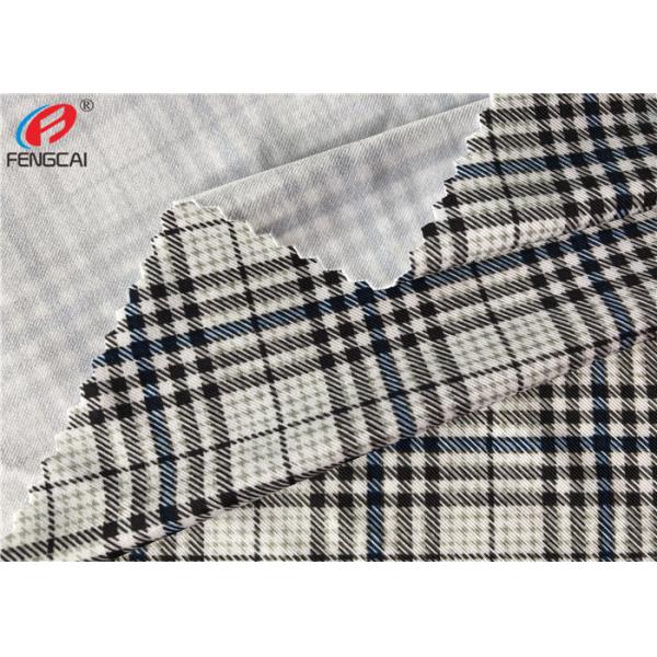 Printing 90% Polyester 10% Lycra Weft Knitted Fabric Sportswear Fabric