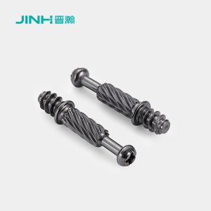 32mm Steel Minifix Spreading Bolts With M6 Thread, Furniture Connector for panel furniture