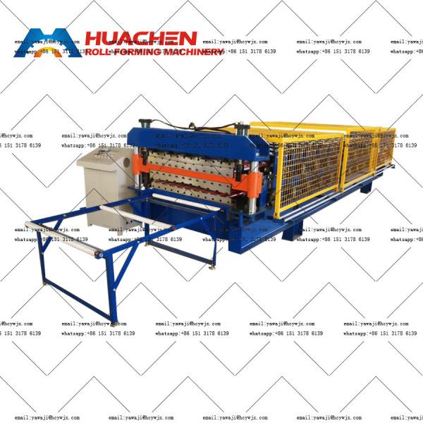 Quality Aluminum Sheet Double Deck Roll Forming Machine wholesale