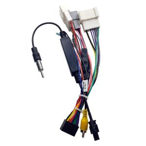 Cold pressing PVC Pigtail Power Cord Wire Harness HSG Interface