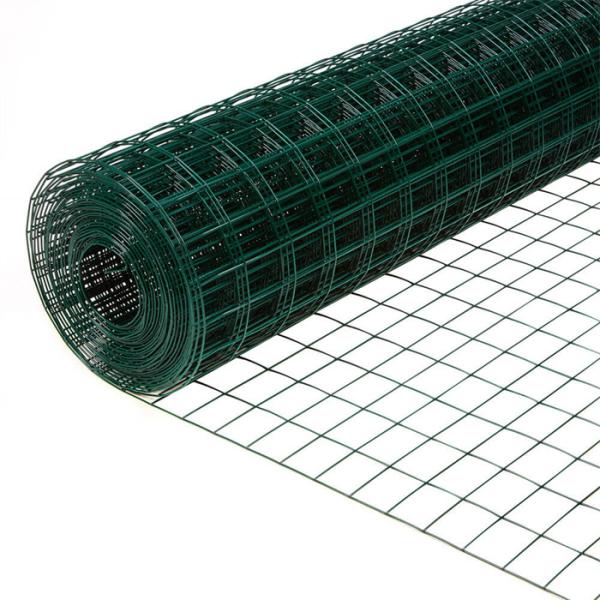 Iron Wire Mesh Roll 6 Gauge Galvanized Welded Wire Mesh Plastic Coated Welded