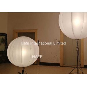 1.6 M Inflatable Lighting Decoration , Led Inflatable Balls 2x650W Tungsten Lamp
