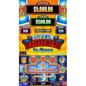 4in1 Skill Game Pcb Multiple Game Lock It Link Loteria For Arcade Machine