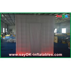 China Inflatable Photo Booth Rental Safe Graduation Black And White Photo Booth PVC Excellent Design on sale