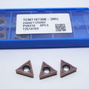 TCMT0902 TCMT1102 TCMT16T3 60° Triangle Carbide Turning Inserts for Steel